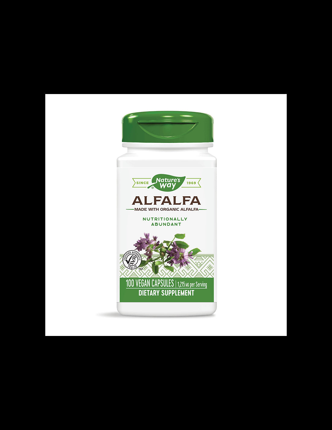 Alfalfa (leaves) 405 mg - 100 capsules - Nutra Best Europe