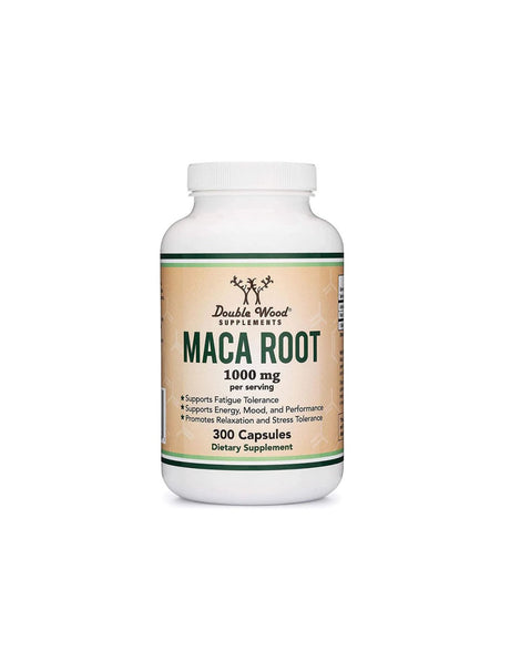 Maca Root - Maca root, 300 capsules Double Wood - Nutra Best Europe