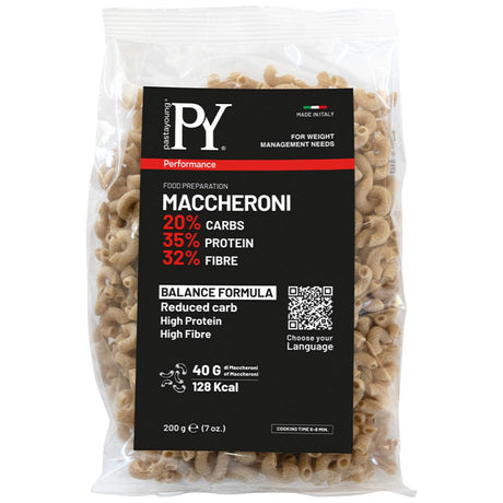 High Protein 35% - Reduced Carb | Maccheroni - 200 grams - Nutra Best Europe