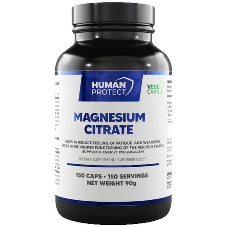 Magnesium Citrate 500 mg - 150 capsules - Nutra Best Europe