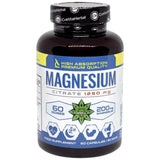 Magnesium Citrate 200 mg - 60 capsules - Nutra Best Europe