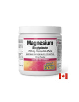 Magnesium (bisglycinate), 200 mg x 120 g powder - Nutra Best Europe