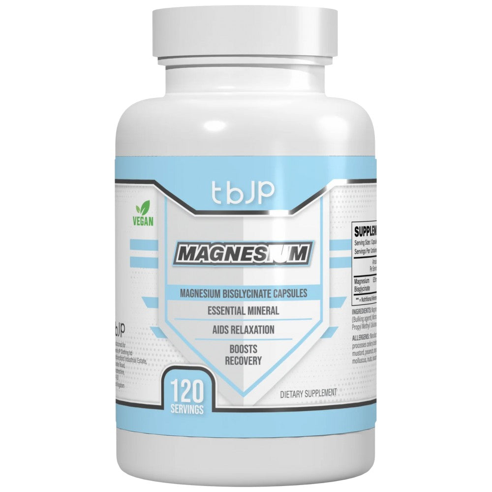JP Magnesium | as Magnesium Bisglycinate - 120 capsules - Nutra Best Europe