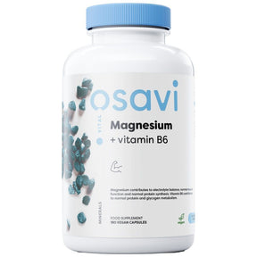 Magnesium Citrate + Vitamin B6 - 180 capsules - Nutra Best Europe