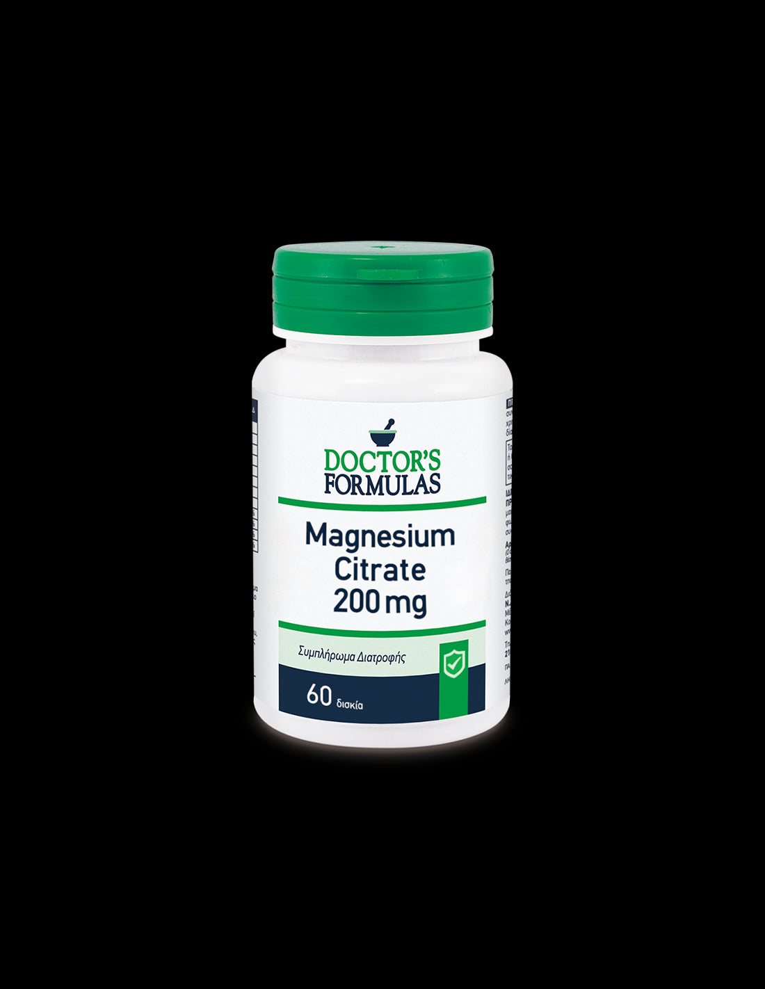 Magnesium (citrate), 200 mg - Magnesium Citrate, 60 tablets Doctor's Formulas - Nutra Best Europe
