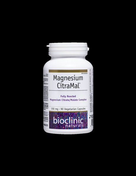 Magnesium CitraMal™/ Magnesium (citrate and malate) 150 mg x 90 capsules Natural Factors - Nutra Best Europe