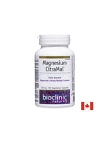 Magnesium CitraMal™/ Magnesium (citrate and malate) 150 mg x 90 capsules Natural Factors - Nutra Best Europe