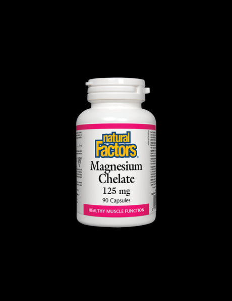 Magnesium Chelate 125 mg - 90 capsules - Nutra Best Europe