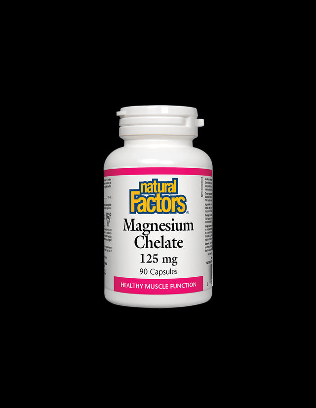 Magnesium Chelate 125 mg - 90 capsules - Nutra Best Europe