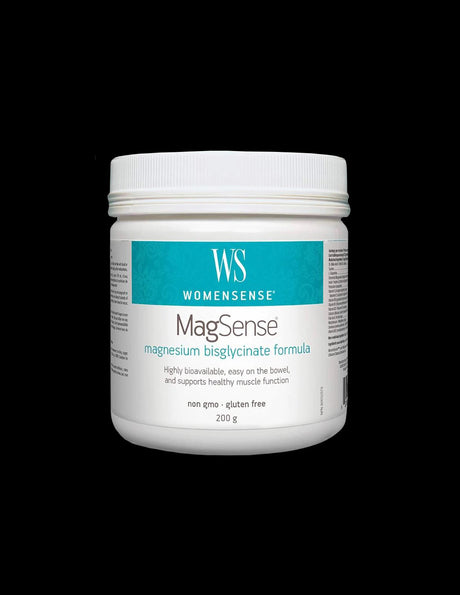 WomenSense Magnesium Bisglycinate Powder - 200 grams - Nutra Best Europe