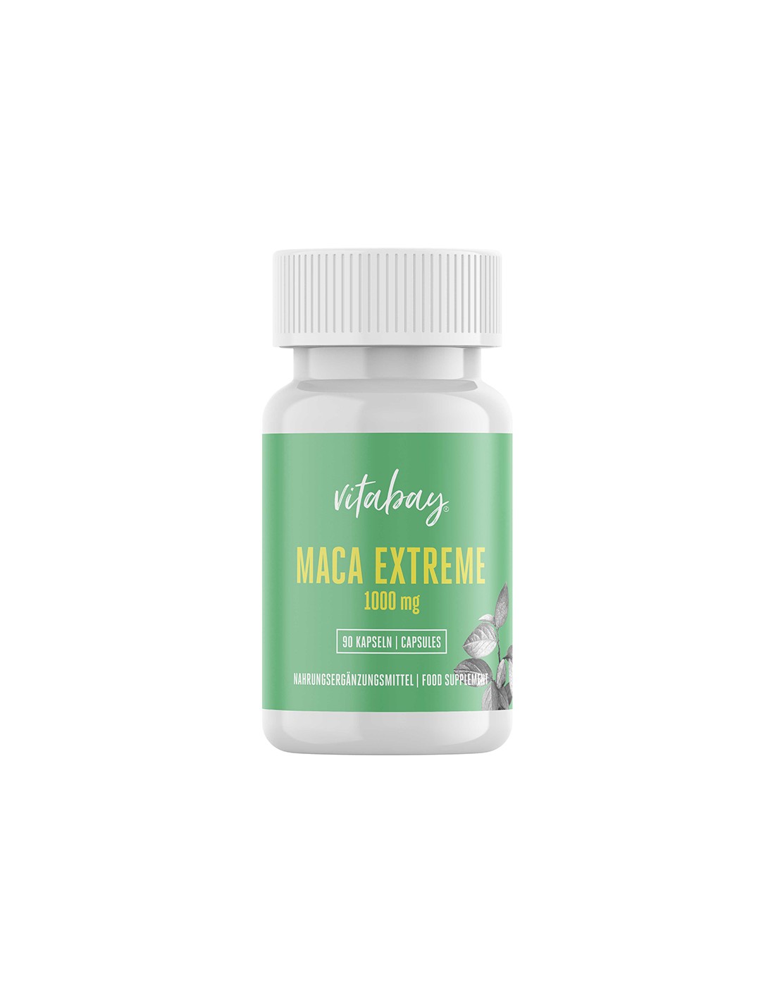 Aphrodisiac, for increasing muscle mass - Maca Extreme, 90 capsules - Nutra Best Europe