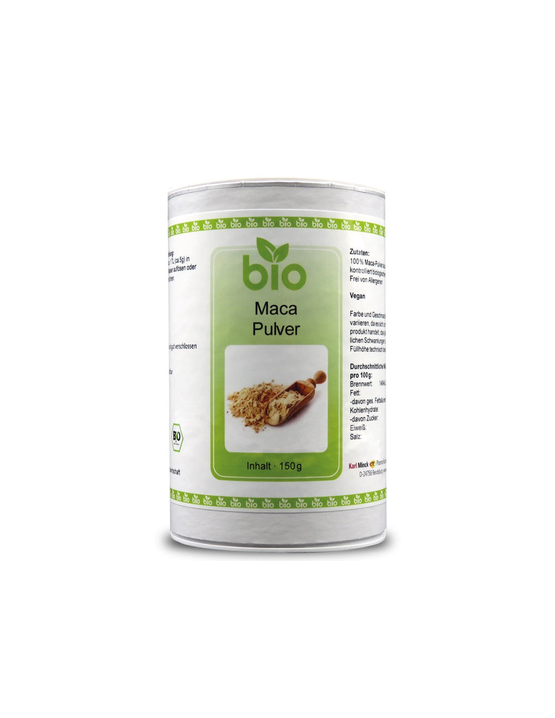 Organic maca powder, 150 g - Nutra Best Europe