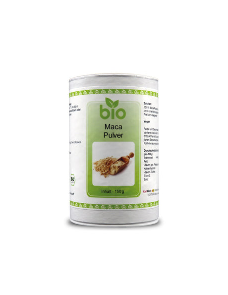 Organic maca powder, 150 g - Nutra Best Europe
