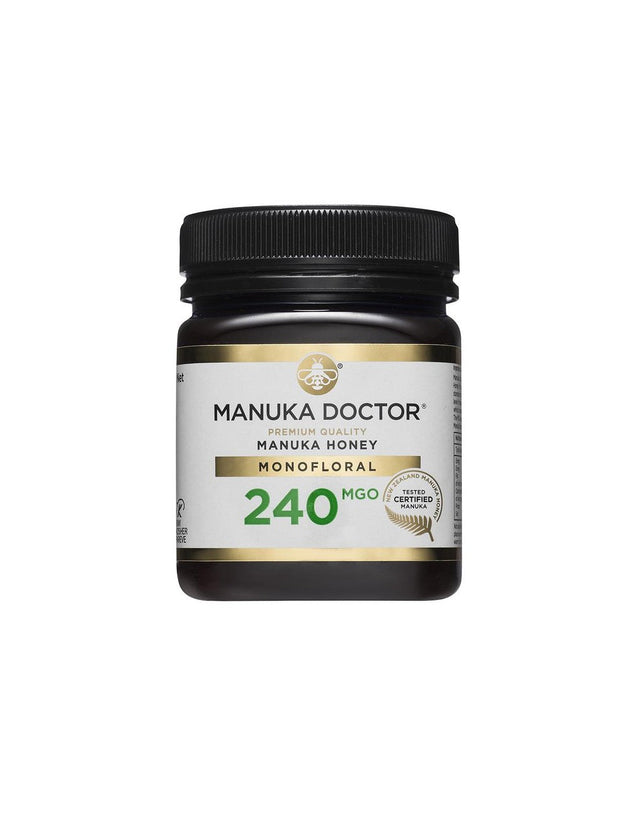 Manuka Honey Monofloral MGO 240, 250 g - Nutra Best Europe