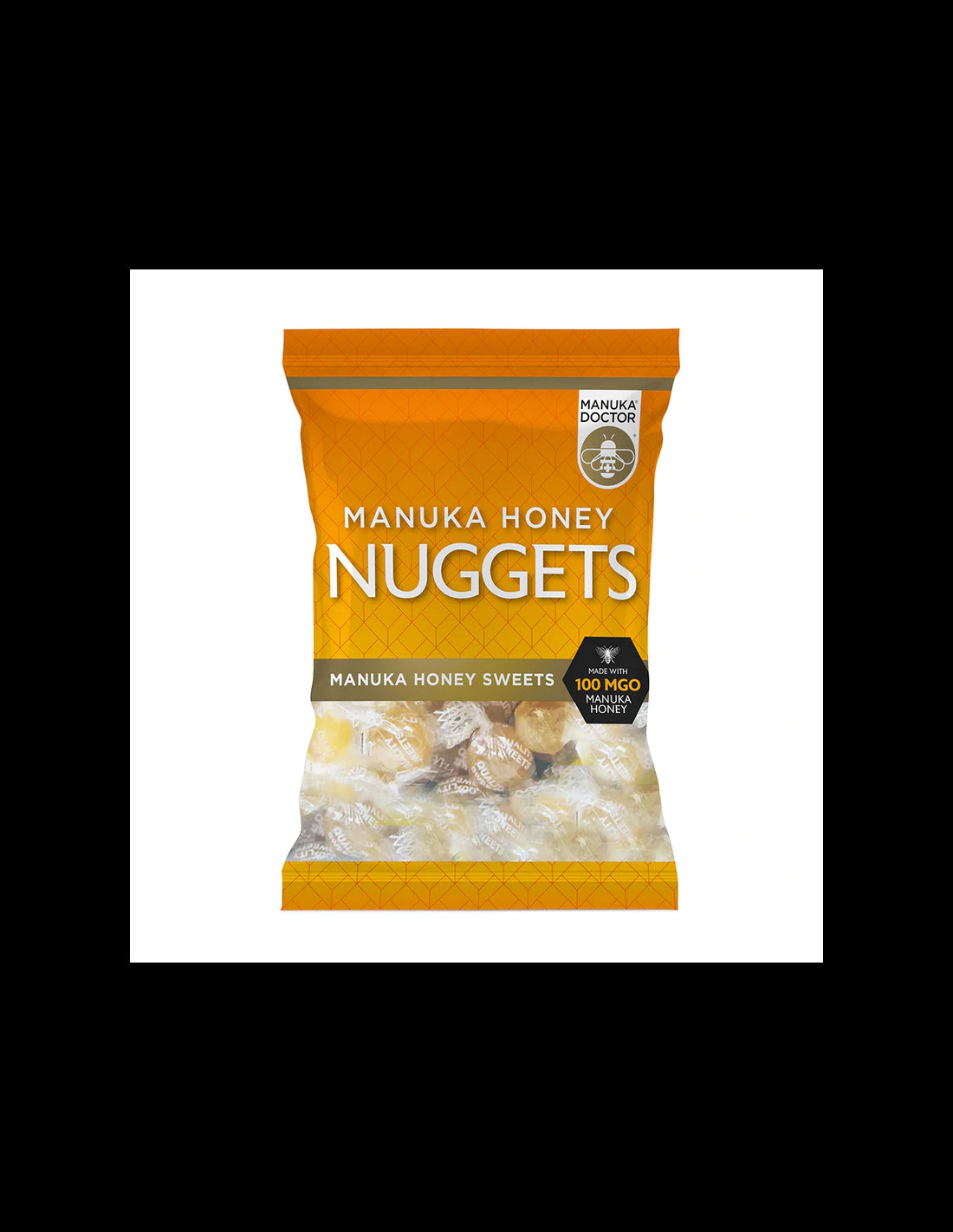 Manuka Honey Nuggets made with 100 MGO Manuka Honey, 120 g - Nutra Best Europe