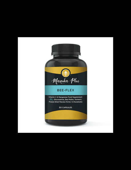 Manuka Plus Bee - Flex - Formula for healthy joints with manuka honey, 60 capsules - Nutra Best Europe