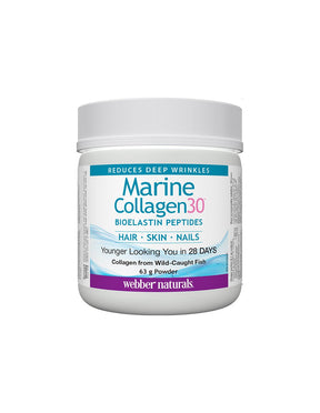 Marine Collagen30® Bioelastin peptides - Marine collagen with bioelastin peptides, 63 g powder - Nutra Best Europe