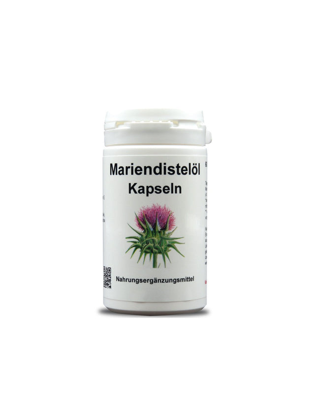 Marinendistelöl - Milk thistle, 60 capsules Karl Minck - Nutra Best Europe