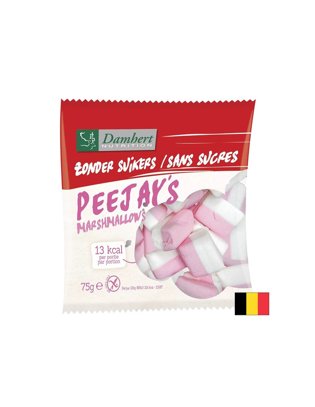 Marshmallow (without sugar), 75 g - Nutra Best Europe