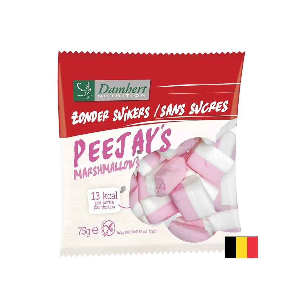 Marshmallow (without sugar), 75 g - Nutra Best Europe