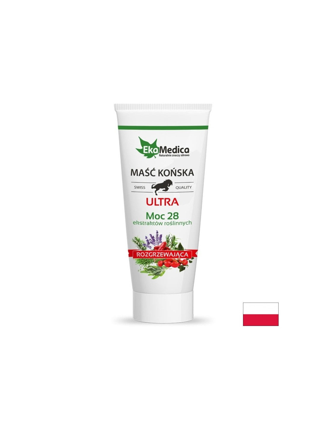 Massage cream for joints and muscles, 200 ml EkaMedica - Nutra Best Europe