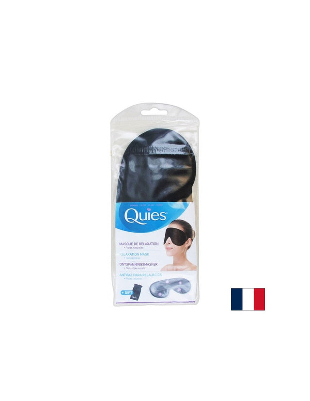 Sleep mask (made of natural fibers) + gift bag, 1 pc. - Nutra Best Europe