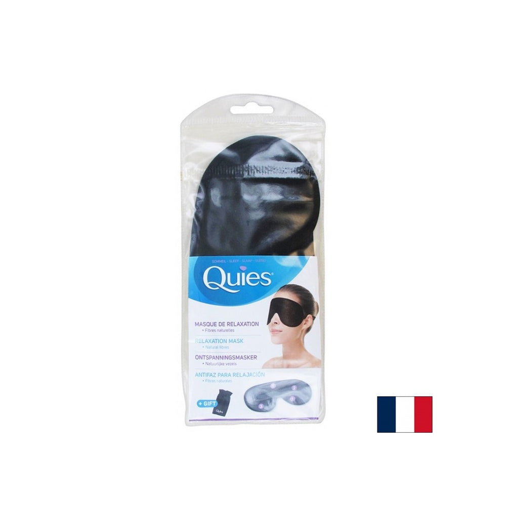 Sleep mask (made of natural fibers) + gift bag, 1 pc. - Nutra Best Europe