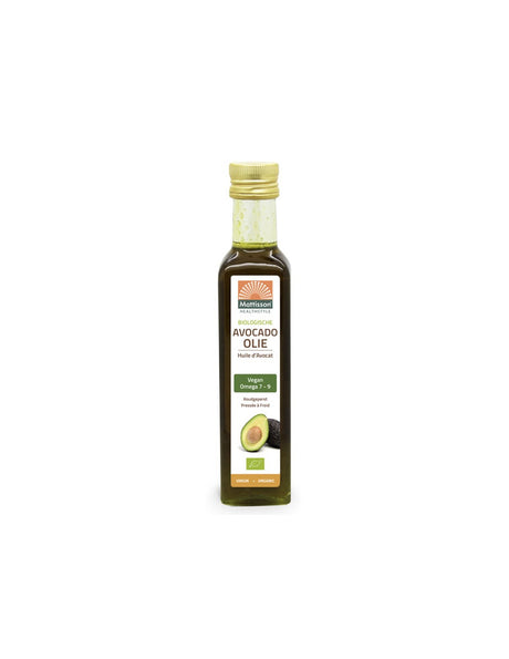 Avocado oil (cold pressed) BIO, 250 ml - Nutra Best Europe