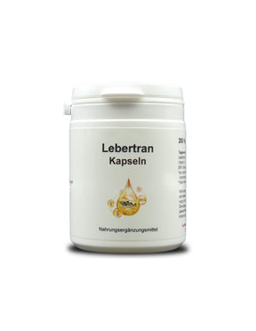 Cod liver oil, 200 capsules - Nutra Best Europe