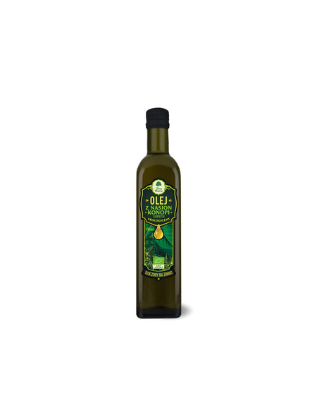 Organic hemp seed oil, 500 ml - Nutra Best Europe