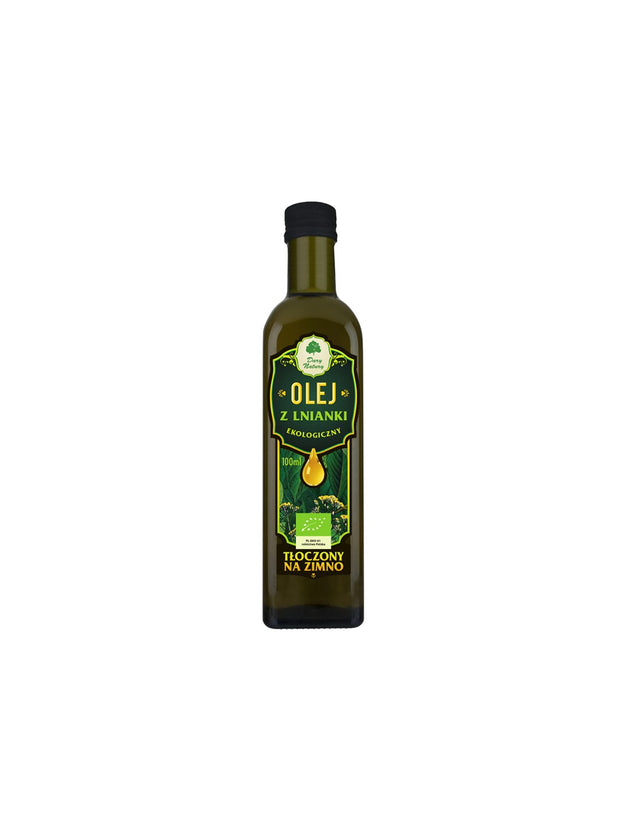 Organic linseed oil, 100 ml - Nutra Best Europe