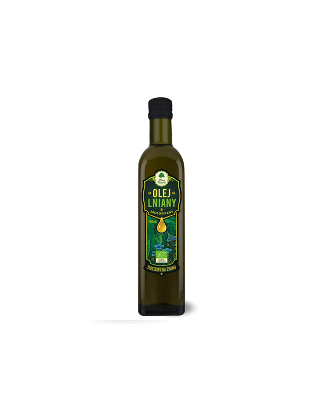 Organic Linseed Oil, 500 ml - Nutra Best Europe
