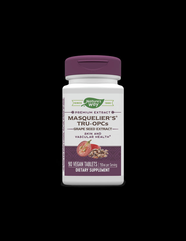 Masquelier's® Tru-OPCs™ Grape Seed Extract, 90 tablets Nature's Way - Nutra Best Europe