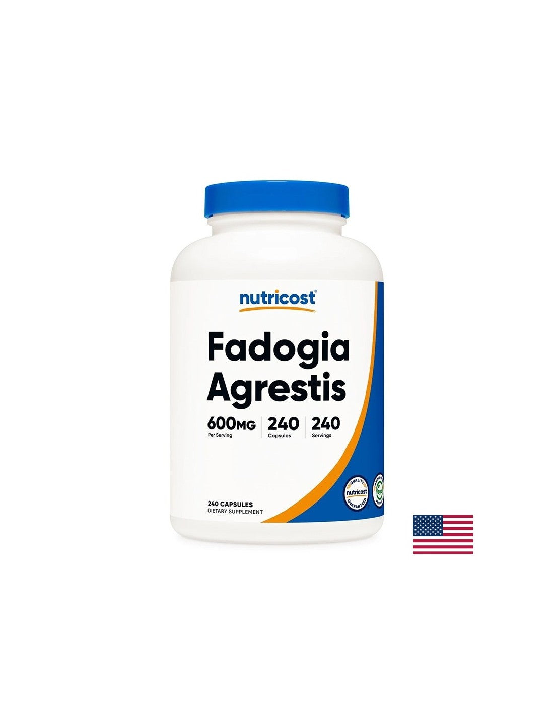 Male potency - Fadogia Agrestis, 600 mg x 240 capsules - Nutra Best Europe