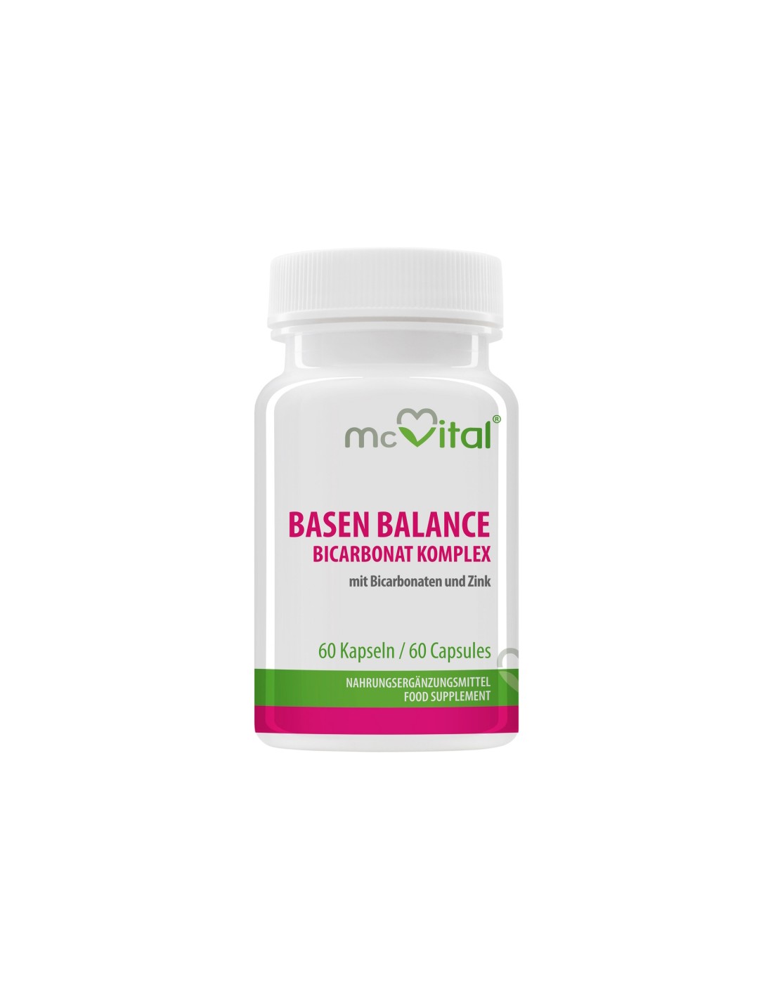 McVital® Basen Balance - Bicarbonate complex, 60 capsules Vitabay - Nutra Best Europe