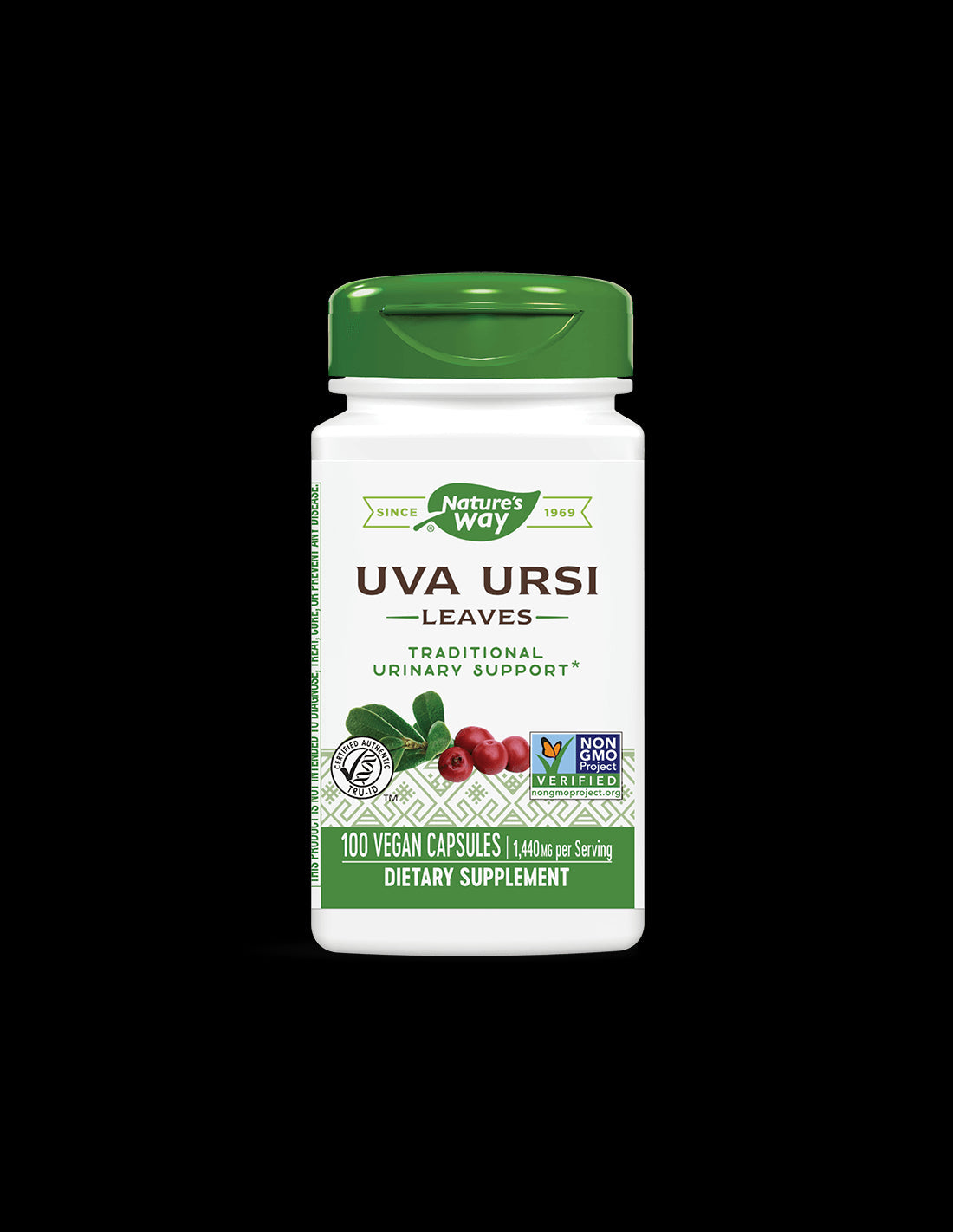 Uva Ursi 480 mg - 100 capsules - Nutra Best Europe
