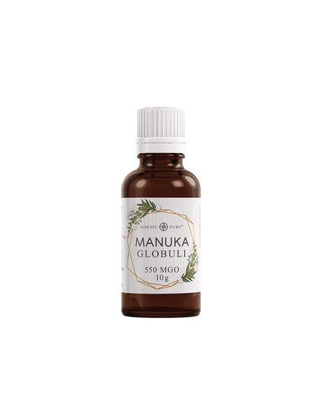 Manuka honey granules - powerful antibacterial protection, 550 MGO, 10 g - Nutra Best Europe