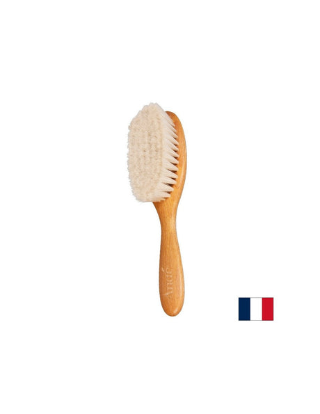 Soft wooden brush for baby hair, 18 cm, 1 pc. - Nutra Best Europe