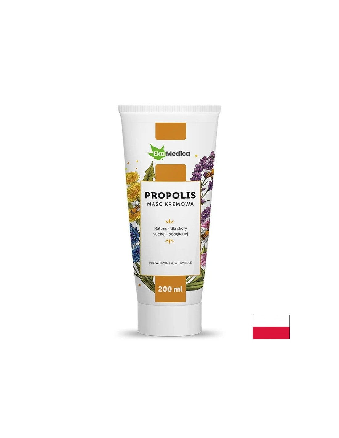 Ointment with propolis for dry and chapped skin, 200 ml - Nutra Best Europe