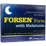 Forsen Forte + Melatonin 1 mg - 30 capsules - Nutra Best Europe