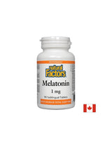 Melatonin 1 mg x 90 sublingual tablets Natural Factors - Nutra Best Europe