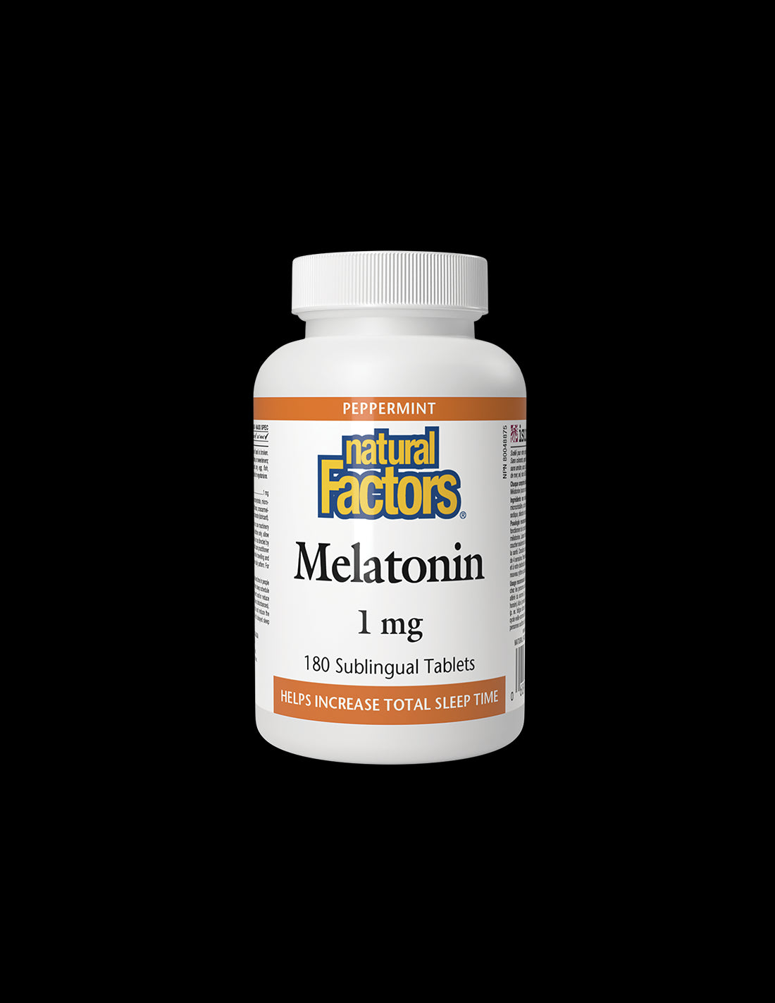 Melatonin 1 mg - 180 Sublingual tablets - Nutra Best Europe