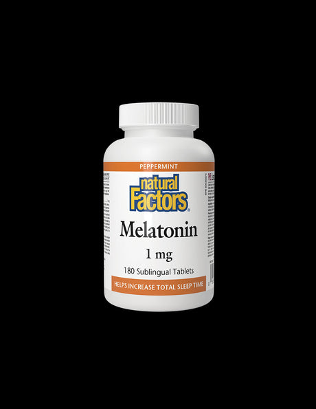 Melatonin 1 mg - 180 Sublingual tablets - Nutra Best Europe
