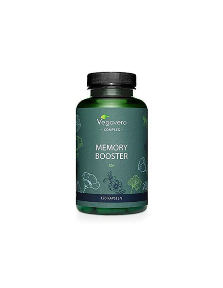 Memory Boost 50+, 120 Vegavero Capsules - Nutra Best Europe