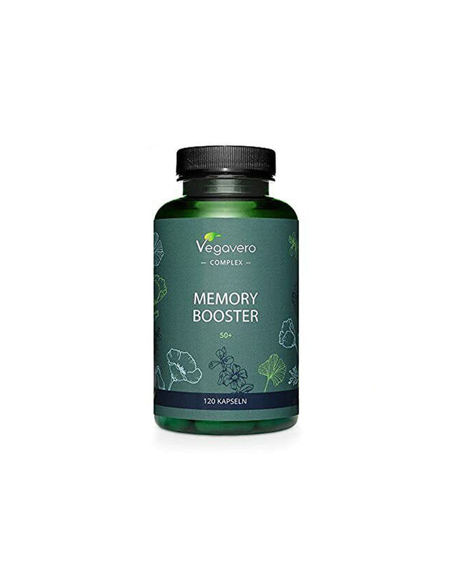 Memory Boost 50+, 120 Vegavero Capsules - Nutra Best Europe