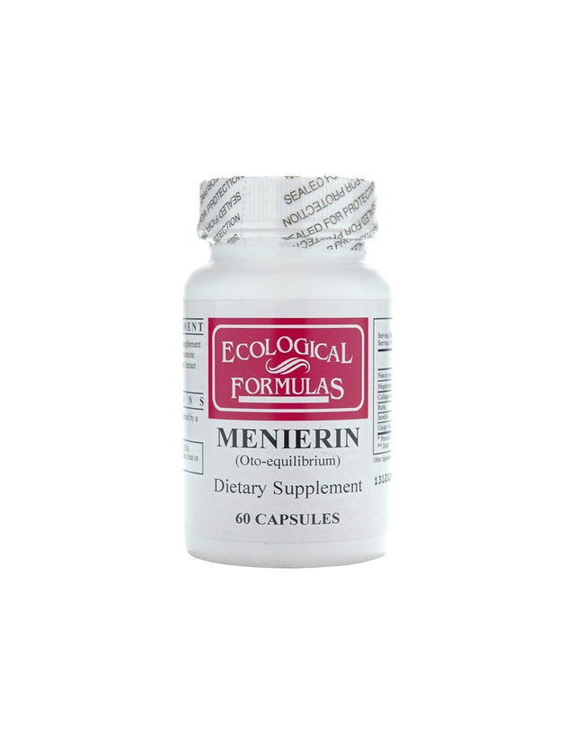 Menierin (Oto-equilibrium) - Menierin, 60 capsules Ecological Formulas - Nutra Best Europe
