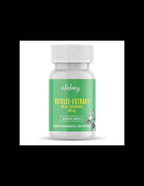 Menopause and PMS - Red clover extract (8% isoflavones), 60 capsules - Nutra Best Europe