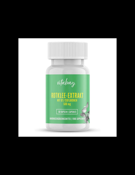 Menopause and PMS - Red clover extract (8% isoflavones), 60 capsules - Nutra Best Europe