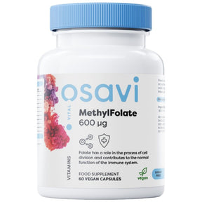 MethylFolate 600 mcg | with Quatrefolic® - 60 capsules - Nutra Best Europe