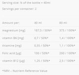 MgB6 Shock - 80 ml - Nutra Best Europe